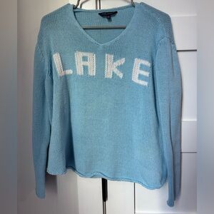 Women’s Simply Southern Lake Lightweight Knit Sweater size L/XL